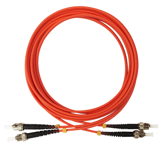 Digisol Channel SCS Patch Cord, MM(OM1)(62.5), Duplex ST-ST, PC Type, 3M, LSZH