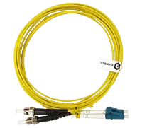 Digisol Channel SCS Patch Cord, SM(OS2), Duplex ST-LC, PC, 3M, LSZH