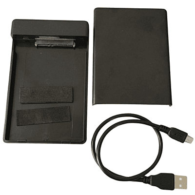 6.5cm (2.5 Inch) USB 2.0 HDD Enclosure For Desktop Notebook & Mac