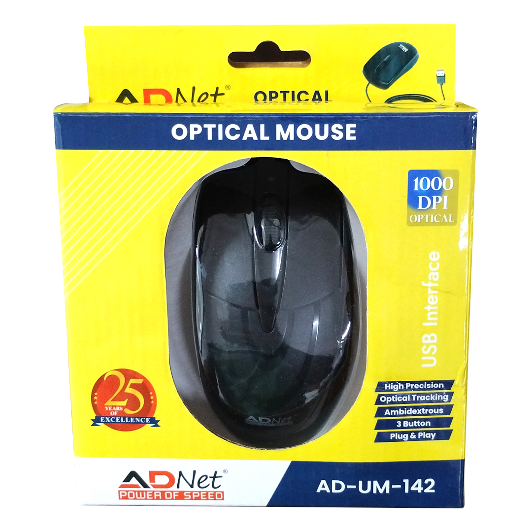 1000 DPI High Precision Optical Mouse