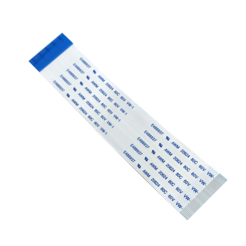 40 Pin 0.5mm Pitch 100mm Reverse Side Connection FFC Ribbon Flexible Flat Cable