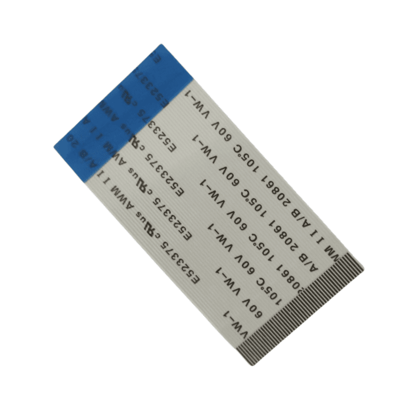 50 Pin 0.5mm Pitch 50mm Reverse Side Connection FFC Ribbon Flexible Flat Cable
