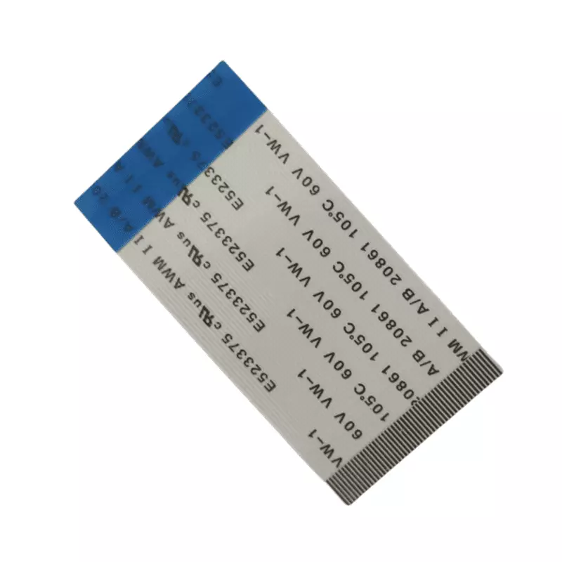 50 Pin 0.5mm Pitch 50mm Reverse Side Connection FFC Ribbon Flexible Flat Cable