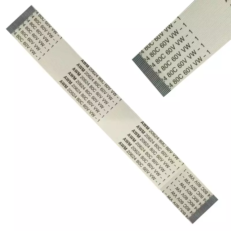 40 Pin 0.5mm Pitch 152mm Same Side Connection FFC Ribbon Flexible Flat Cable
