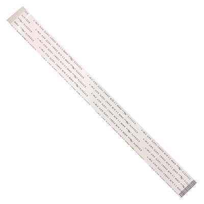18 Pin 1mm 255mm Pitch Open End ECU Long Cable For HP LaserJet M1005 Printer