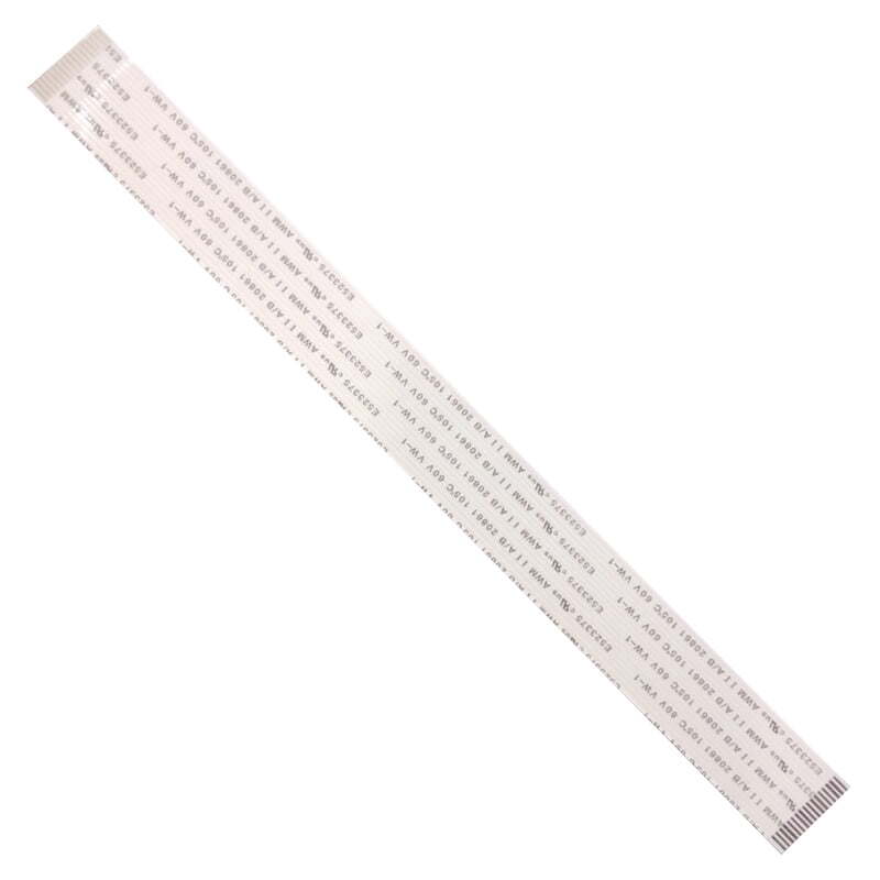 18 Pin 1mm 255mm Pitch Open End ECU Long Cable For HP LaserJet M1005 Printer