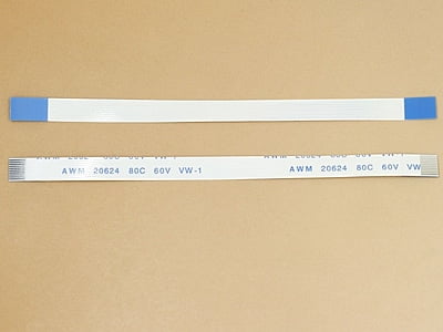 10 Pin 0.5mm Pitch 10cm Length FFC Cable - Same Direction