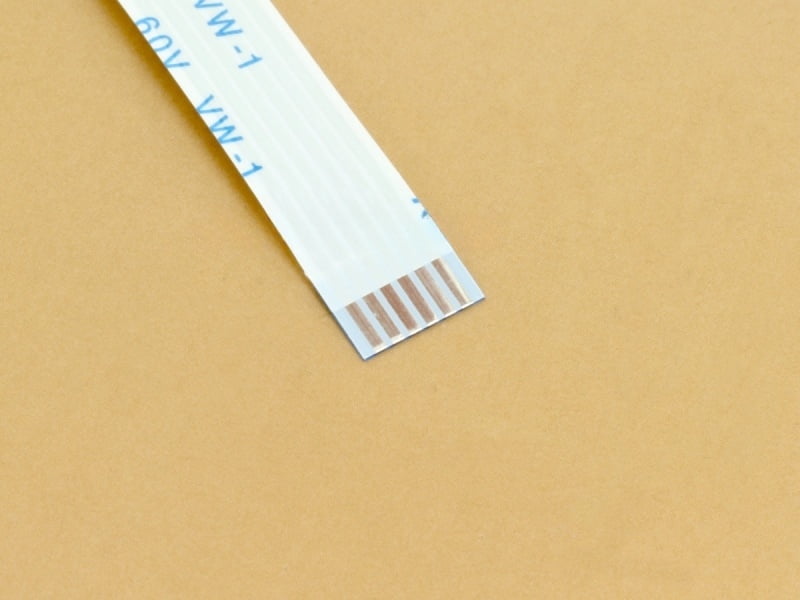 6 Pin 1mm Pitch - 150mm Length FFC Cable - Same Direction