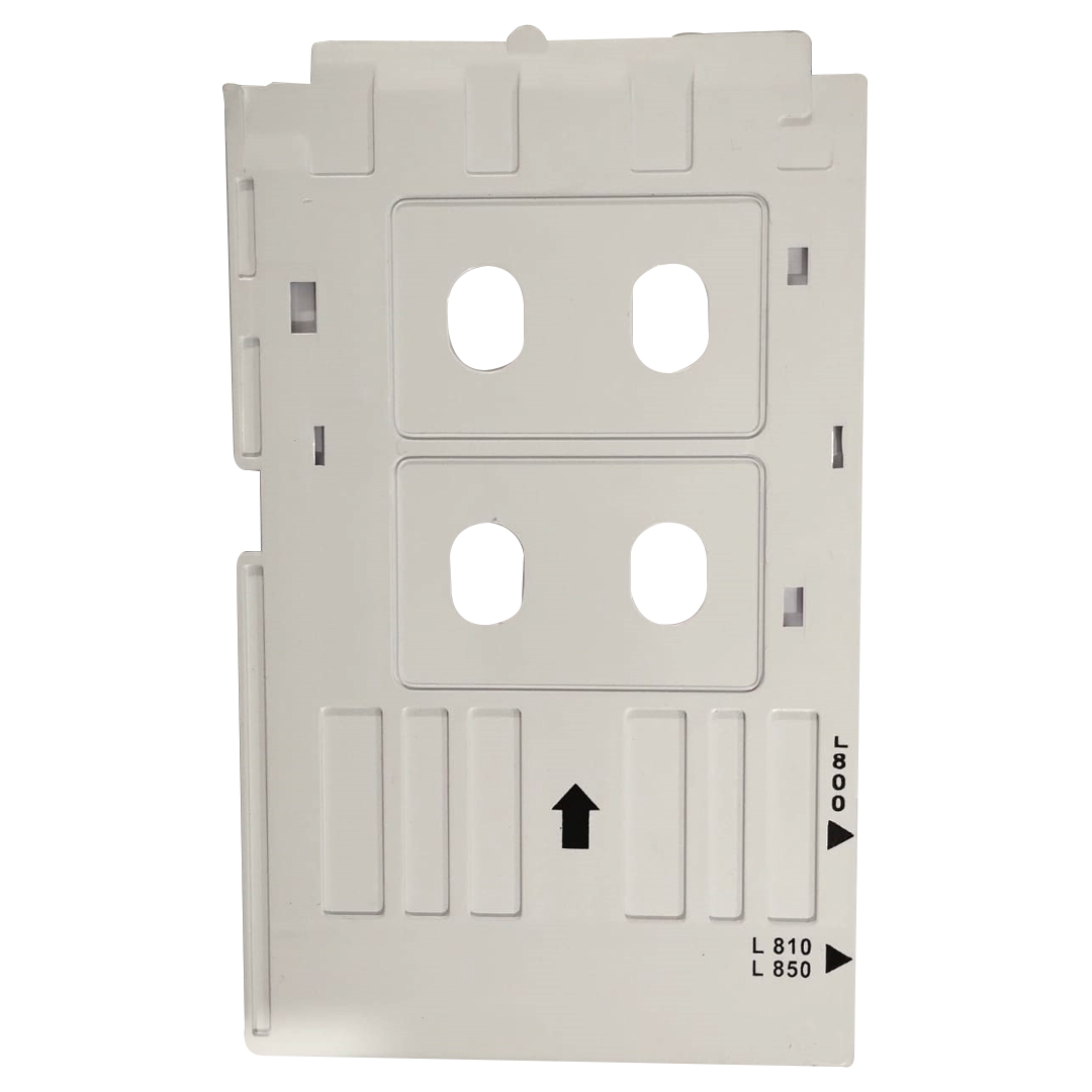 PVC ID Card Tray (White Color) For Inkjet Epson L800 L805 L810 L850 R280 R290 T50 T60 P50 P60 Printer