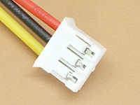 3 pin JST PH, 2mm, Teflon PTFE 24/7/32, One side Female 15cm wire
