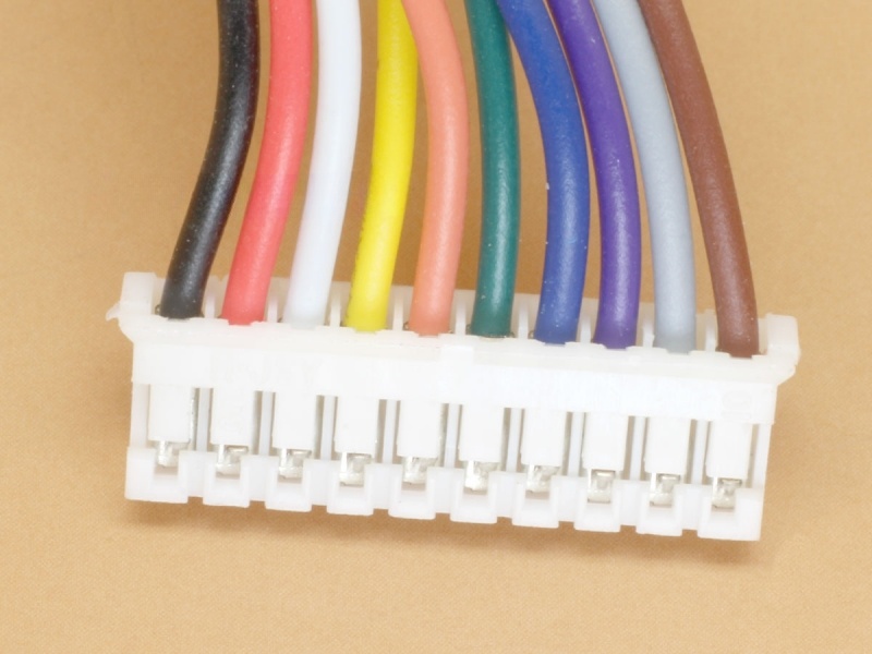 10 pin JST PH, 2.0mm, Both side Female 10cm