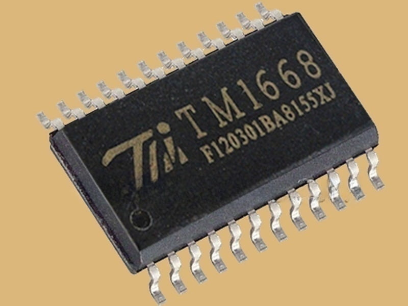 TM1668 - SOIC24 - LED Display/Keypad Driver