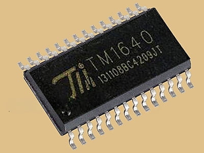 TM1640 - SOIC28 - LED Display/Keypad Driver