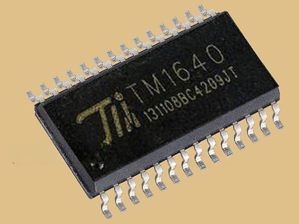 TM1640 - SOIC28 - LED Display/Keypad Driver