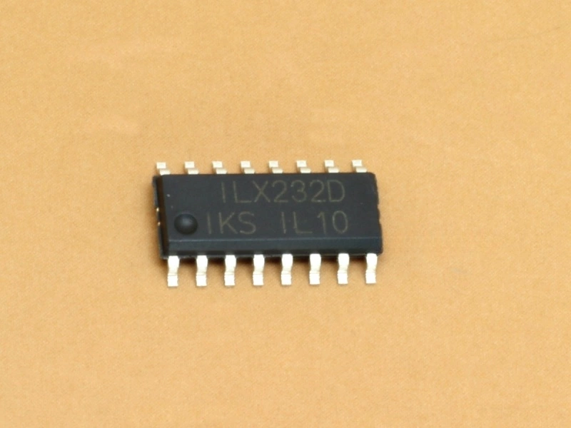 ILX232DT SOIC16 SMD RS232 Driver VCC 5V (Equivalent MAX232)