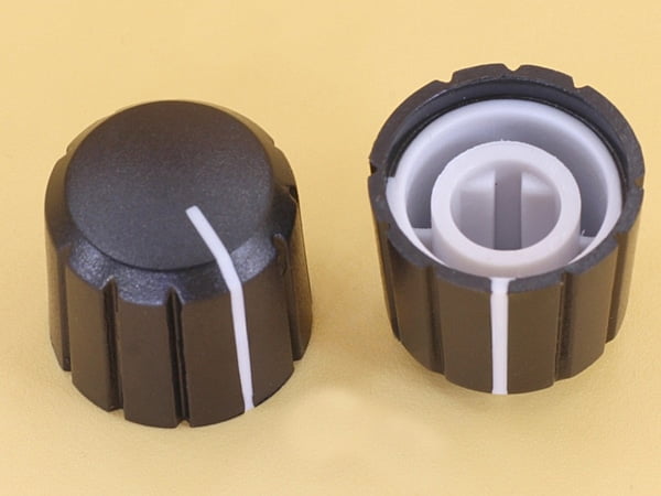 Knob for Flat D type 6mm Shaft