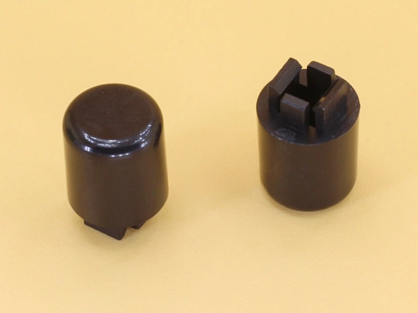 Black Cap R8.9 Square Stem 3.8mm for Switches 12x12x7.3mm