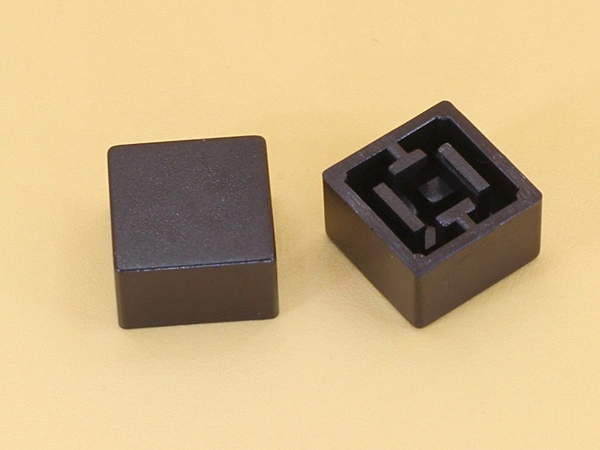 Black Cap S9.2 Square Stem 3.8mm for Switches 12x12x7.3mm