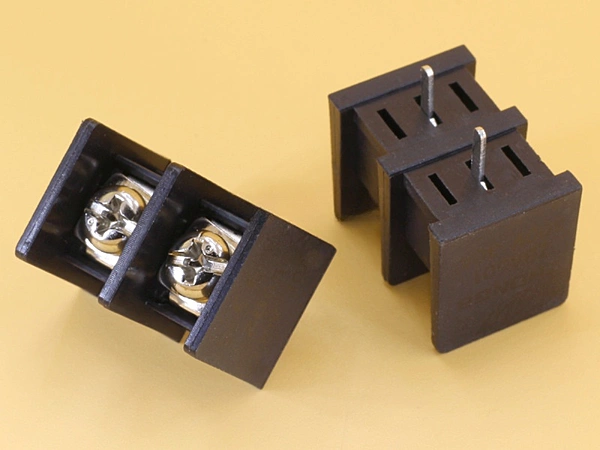 2 Pin 10mm 300V 30A Barrier Terminal Block Screw M4