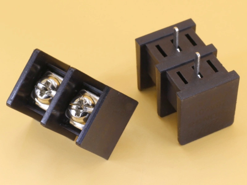 2 Pin 10mm 300V 30A Barrier Terminal Block Screw M4