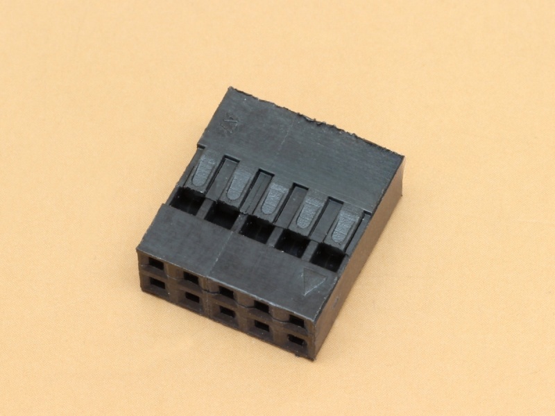 10P 2x5 Berg Housing 2.5mm