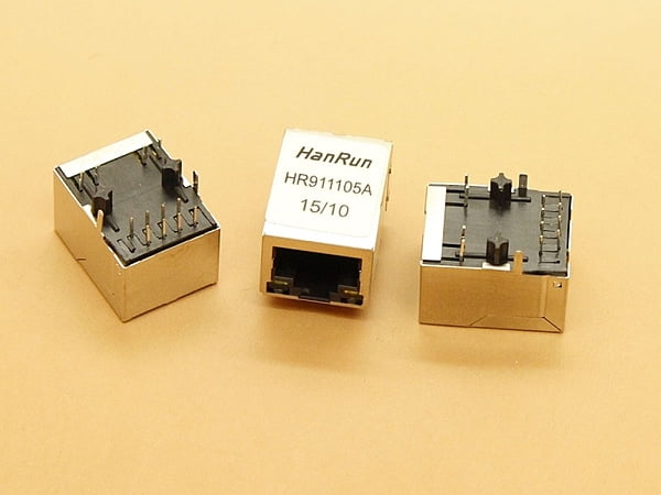 HR911105A - Hanrun - RJ45 Horizontal - Ethernet Transformer