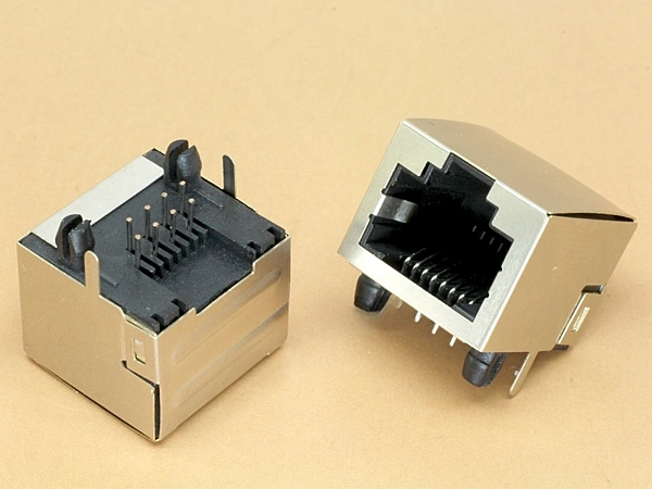 RJ45 8P8C Socket Side Entry PCB Mount Network Ethernet