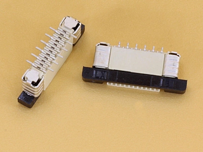 12 Pin 0.5mm Pitch FFC/FPC Top Entry Vertical Connector