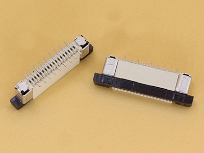 18 Pin 0.5mm Pitch FFC/FPC Top Entry Vertical Connector