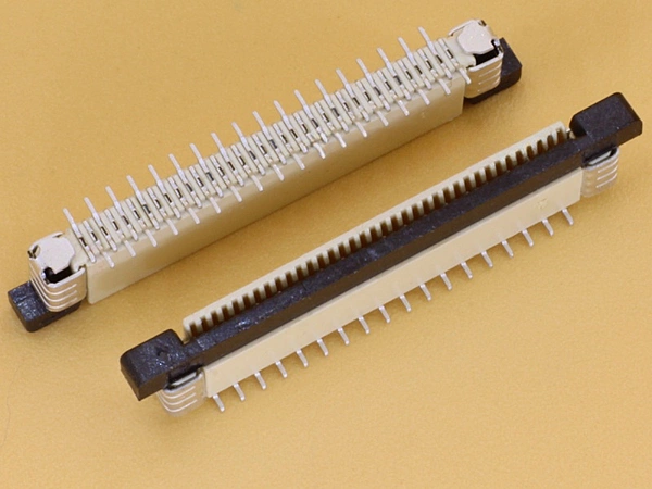 36 Pin 0.5mm Pitch FFC/FPC Top Entry Vertical Connector