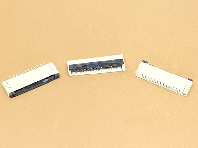 12 Pin 1mm Flip Lock FFC/FPC Bottom Contact Connector