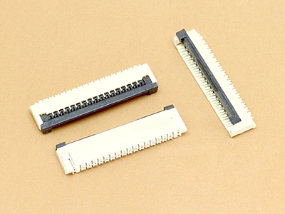 16 Pin 1mm Flip Lock FFC/FPC Bottom Contact Connector