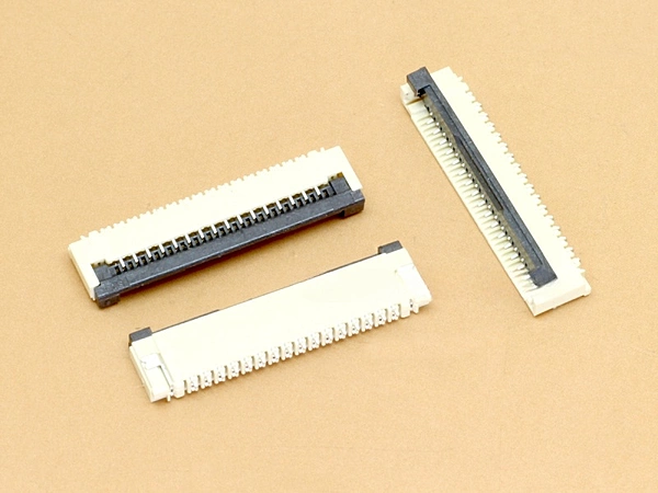 16 Pin 1mm Flip Lock FFC/FPC Bottom Contact Connector