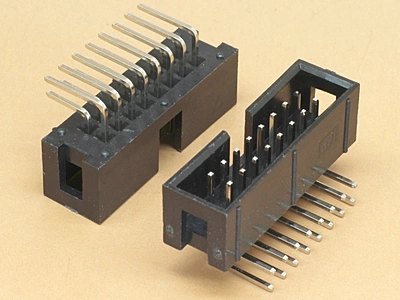 16 pin Box Header, Right Angle
