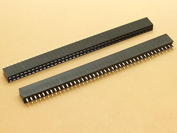2.54mm 40x2 Female Straight Header Strip