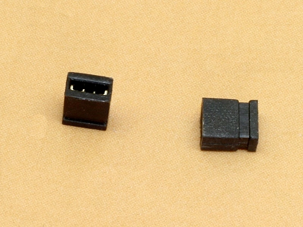 1.27mm Black 2 pin Shorting Jumper Shunt