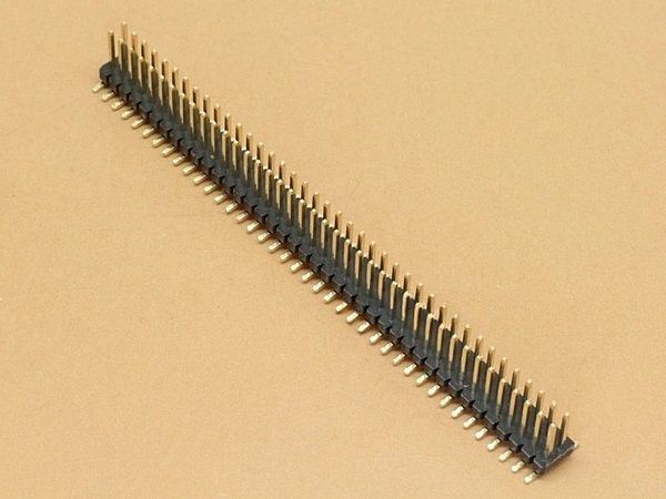 1.27mm 40x2 SMD Male Straight Header Strip
