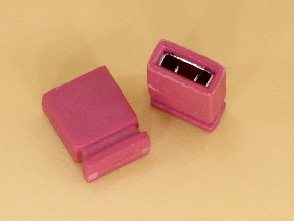 2.54mm Red 2 pin Shorting Jumper Shunt