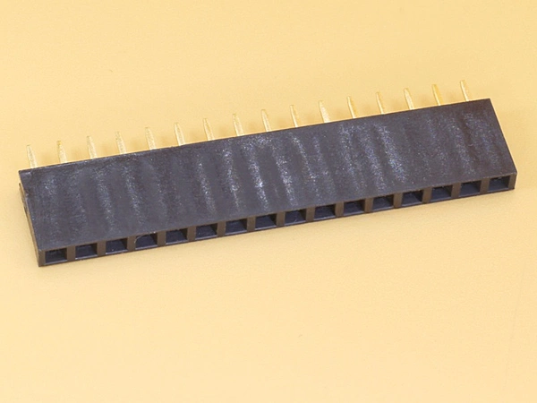1x16 2.54mm Female Straight Single Row Header Strip