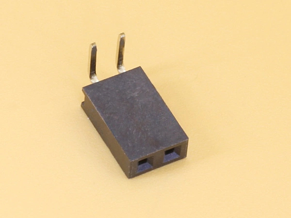 1x2 2.54mm Female Right Angle Single Row Header Strip