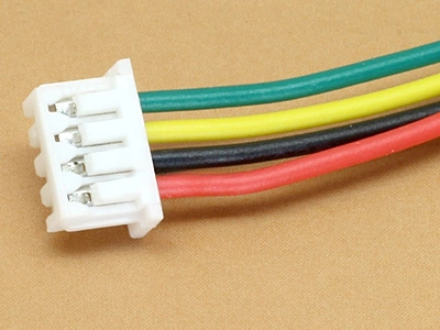 4 pin JST, 1.25mm, Teflon PTFE 28/7/36, One side Female 15cm wire