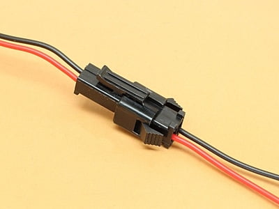 2 Pin JST SM Set of Male 15cm + Female 15cm Wires to Wires Connector