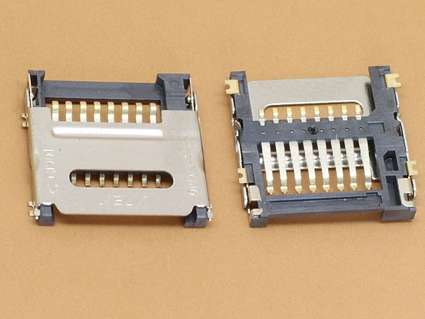 Micro SD Card Socket Flip Open Type