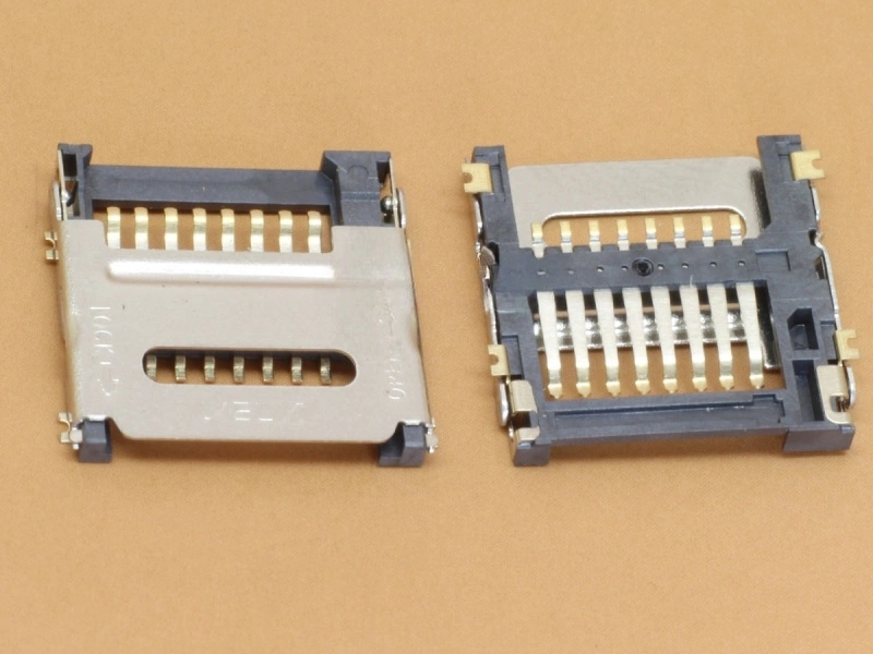 Micro SD Card Socket Flip Open Type