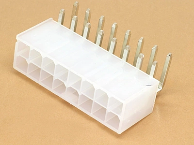 16P 2x8 Minifit 4.2mm Right Angle Female PCB Header