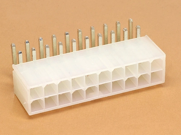 20P 2x10 Minifit 4.2mm Right Angle Female PCB Header
