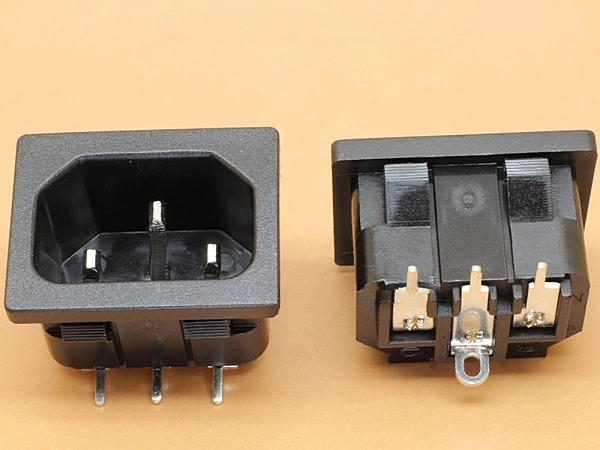 AC Power Socket - PCB Mount - IEC C14