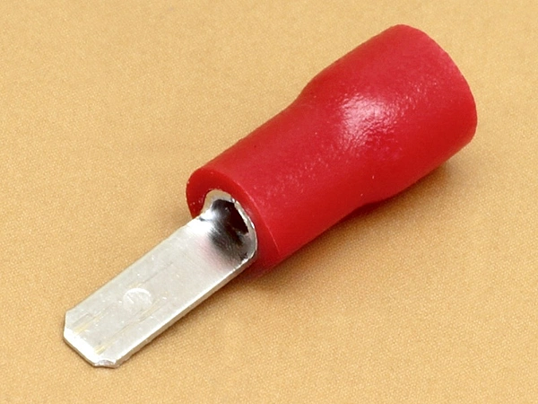 2.8mm Tab - Wire 0.5-1.5 sq.mm 10A Male Insulated Quick Disconnect Crimp Terminal