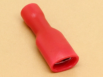 4.8mm Tab - Wire 0.5-1.5 sq.mm 10A Female Fully Insulated Quick Disconnect Crimp Terminal