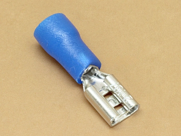 4.8mm Tab - Wire 1.5-2.5 sq.mm 15A Female Insulated Quick Disconnect Crimp Terminal